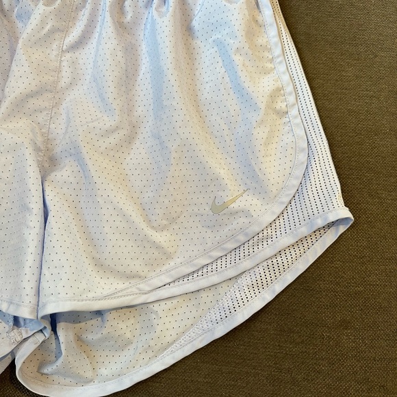 Nike Athletic Dri Fit Running Shorts in Baby Blue - Picture 4 of 5